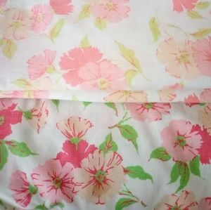 Double Flat and Fitted Sheet Set. Vintage